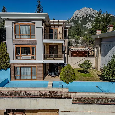 Luxury Mountain 15 Minutes To Sea Villa Antalya